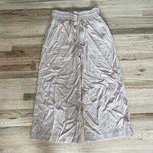 Open edit flowy tie pants